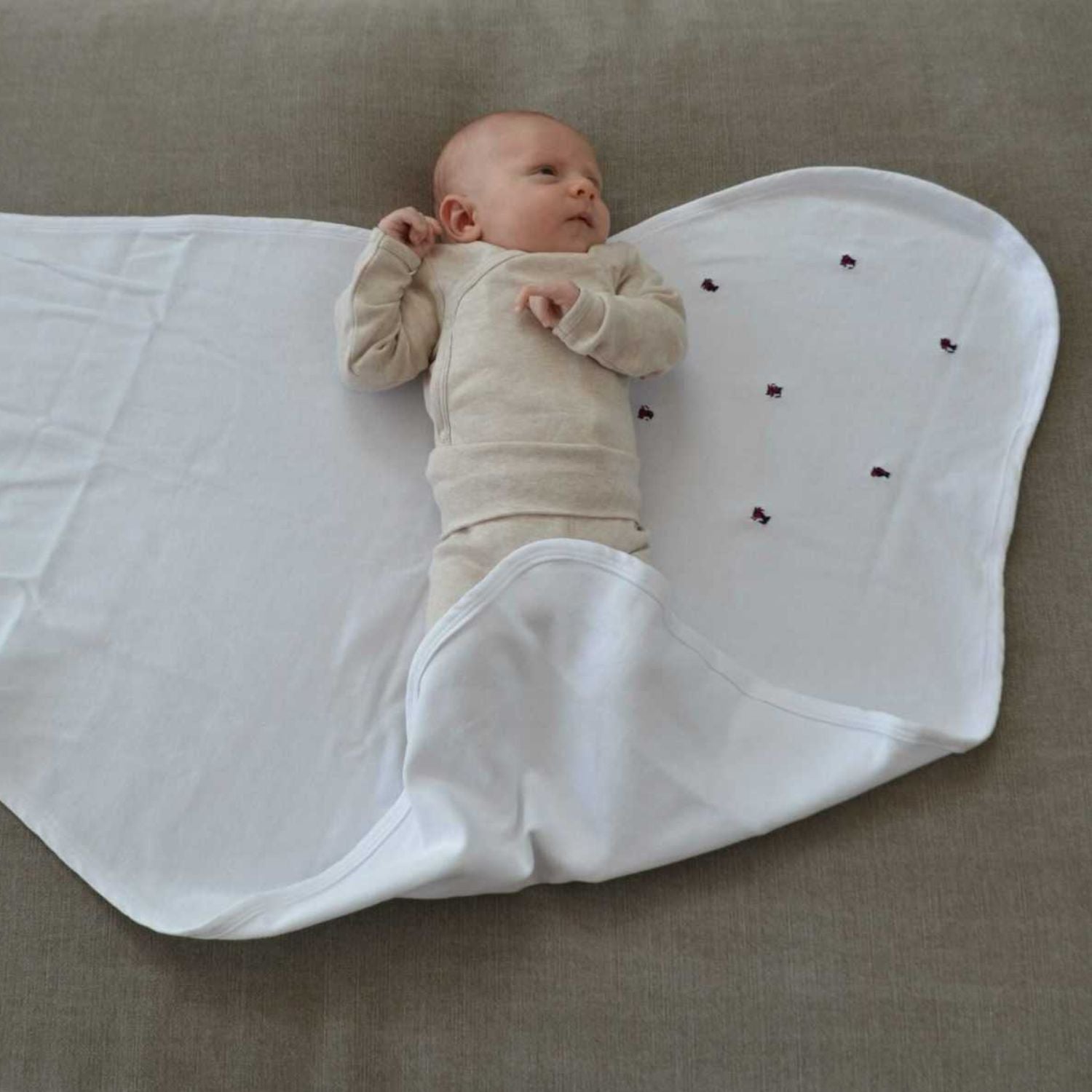 Receiving Blanket - interlock cotton