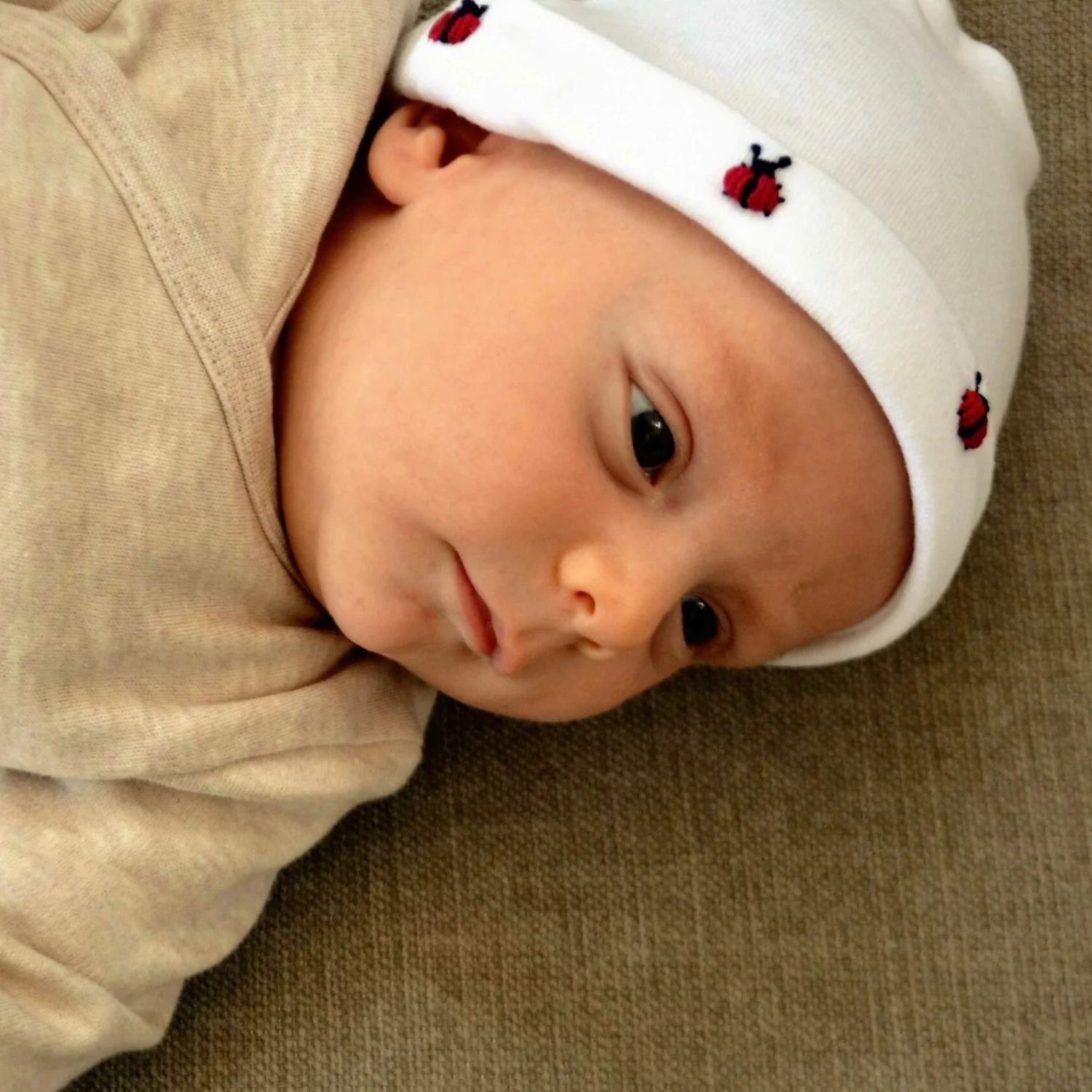 Beanie - interlock cotton