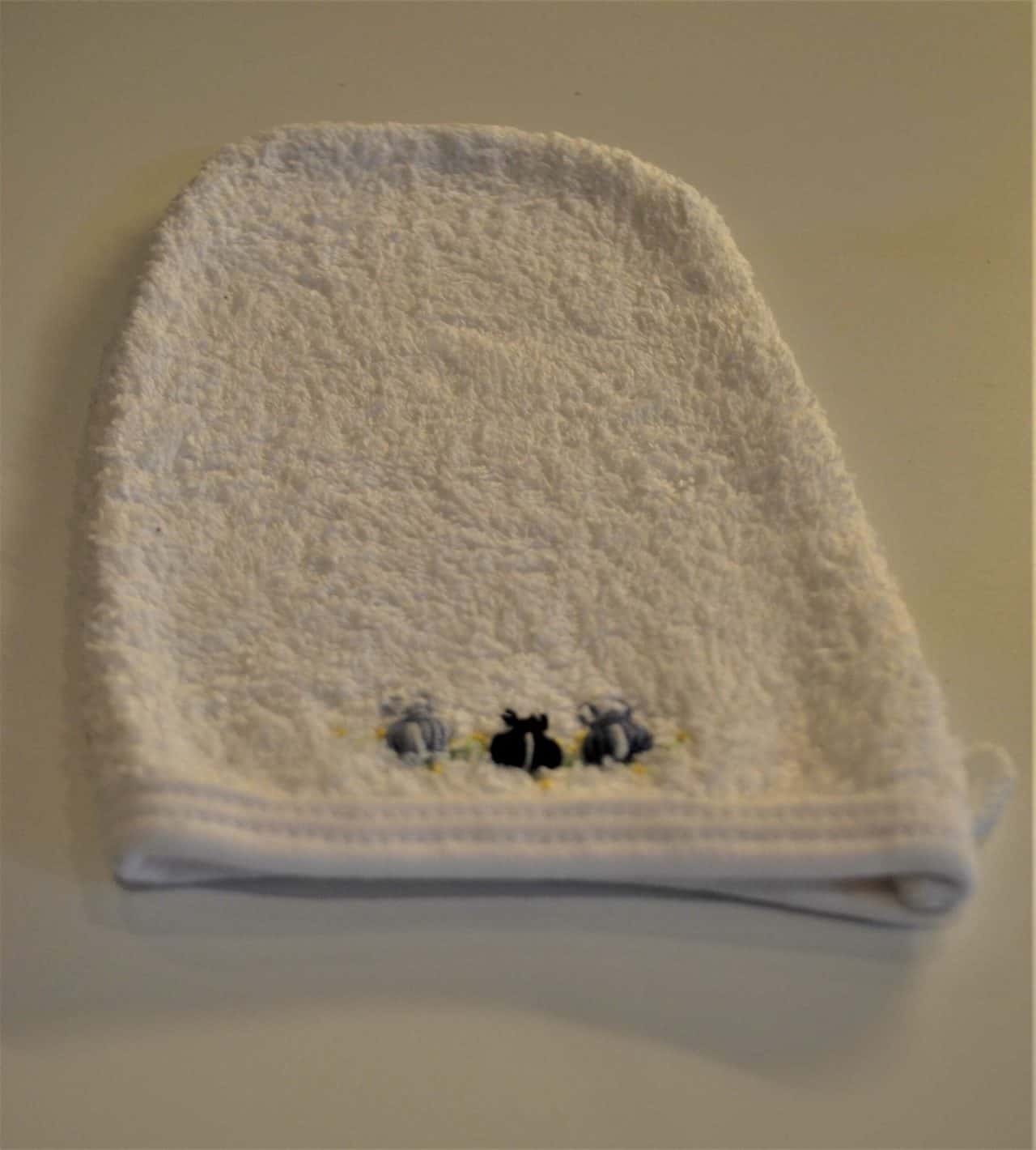 Hand Wash Mits - toweling