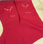 Christmas Stockings - cotton linen