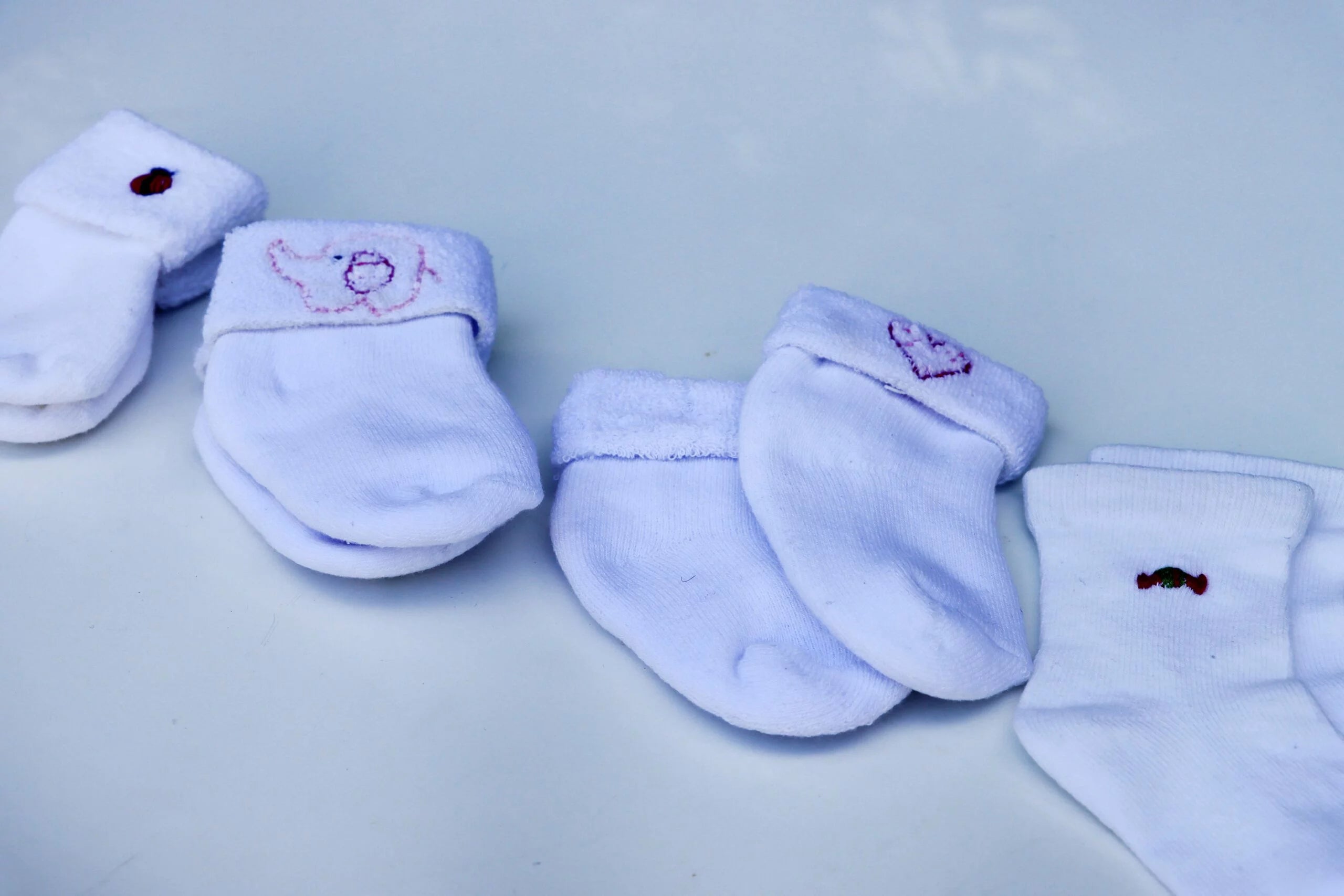 Baby Socks - 0 - 6 months - toweling