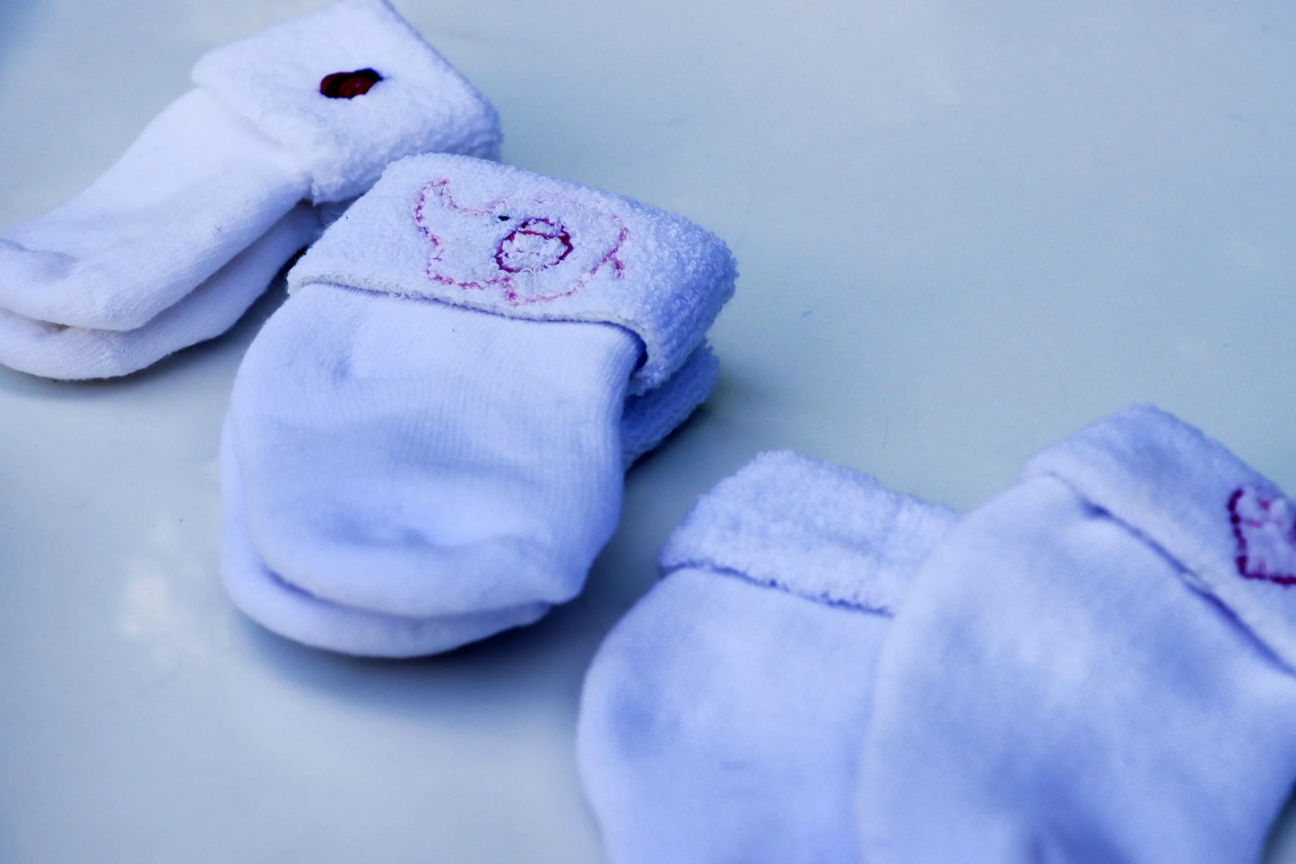 Baby Socks - 0 - 6 months - toweling